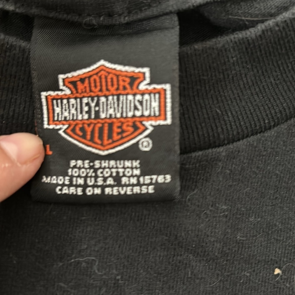 Vintage Harley Davidson, Seaford, Delaware T-shirt - Picture 4 of 4